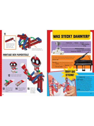 Panini Verlag  Buch-Set mit Legosteinen, 7-99 Jahre