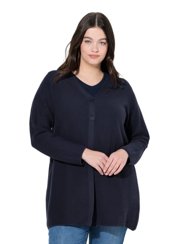 Ulla Popken Strickjacke in marine