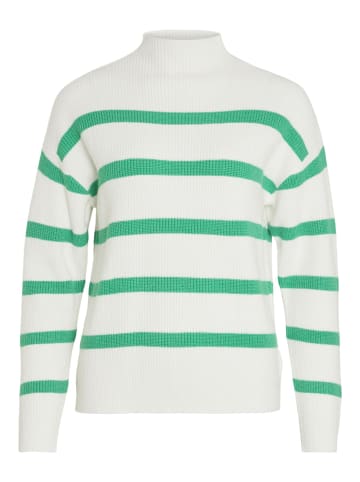 Vila Strickpullover in White Alyssum 1