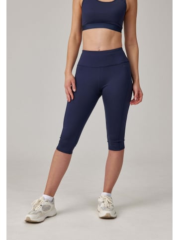 SNOCKS Capri Leggings in Dunkelblau