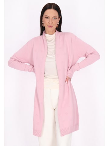 Usha Damen Cardigan in Hellviolett Melange