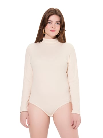 Ulla Popken Longsleeve in perlweiß