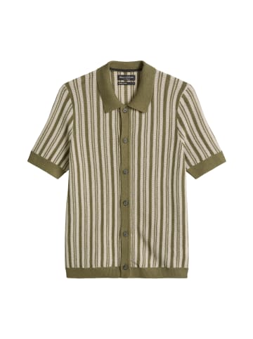 Marc O'Polo Kurzarm-Strickshirt regular in Fresh Seaweed