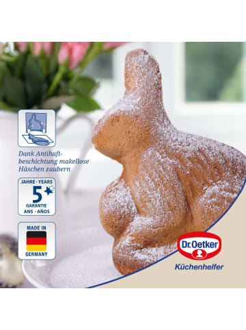 Dr. Oetker Osterhase Backform aus der Serie Goldiges Ostern