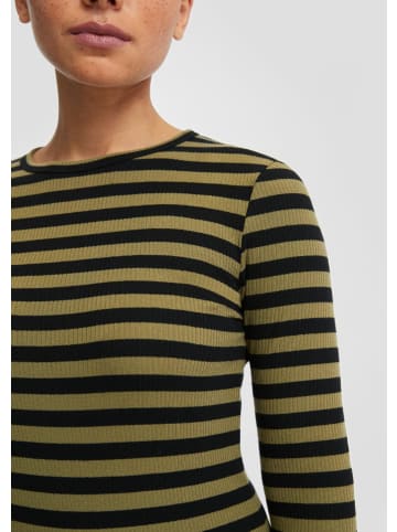 QS T-Shirt in 75G0_olivgrün