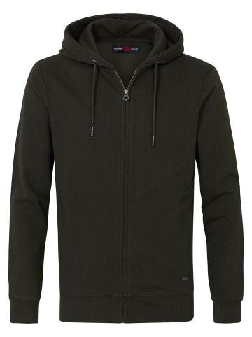 Petrol Industries Essential Zip Hoodie in Grün