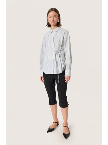 Soaked in Luxury Langarm - Hemd SLHelen Gerade Passform in Green Shirt Stripes