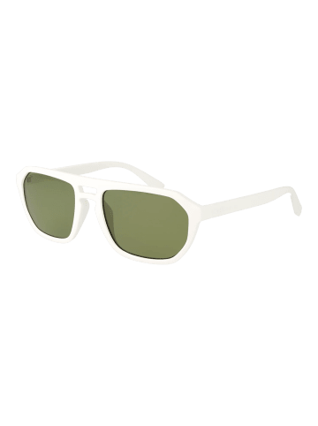 Serengeti Männer Sonnenbrille Flieger Weiß