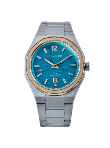 Herrenuhr Quarz Libertalia Howlith/Silberfarben
