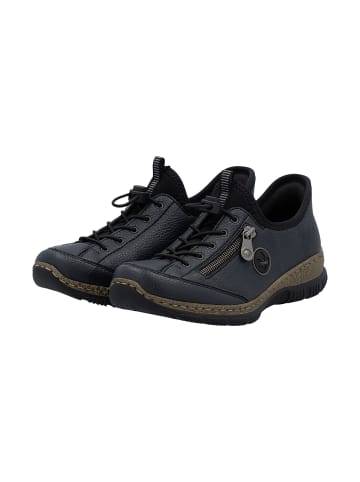 rieker Scuba-Sneaker mit Schnürung Blau