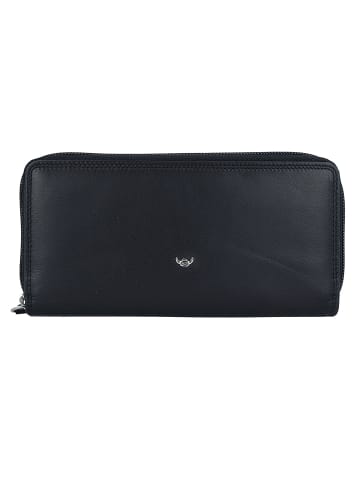 Golden Head Polo Geldbörse RFID Leder 19 cm black
