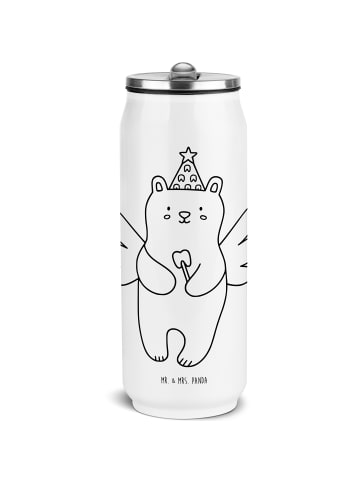 Mr. & Mrs. Panda Getränkedosen Trinkflasche Bär Zahnfee ohne Spruch in Weiß
