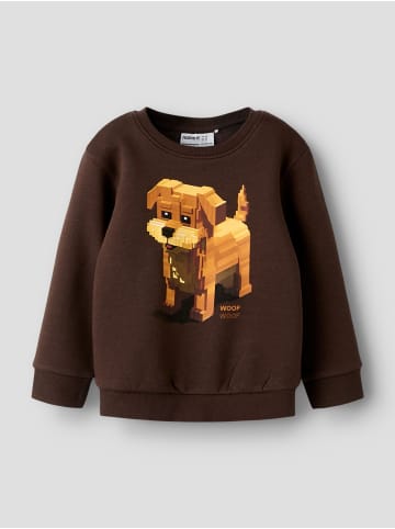 name it Sweatshirt in Seal Brown