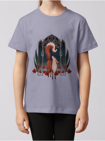 wat? Apparel T-Shirt Der wunderschöne Fuchs in Lavender