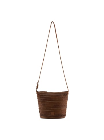 FREDs BRUDER Riffelinchen Umhängetasche Leder 23 cm in toffee