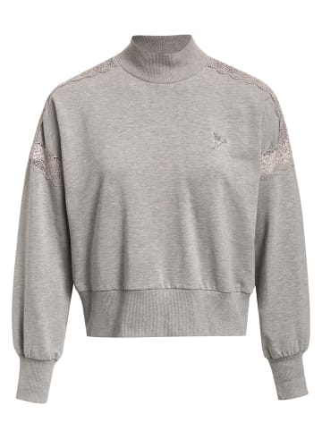 Vive Maria Rollkragenpullover Cosy Grey in grau meliert