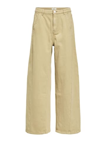Object Jeans mit weitem Bein in Twill