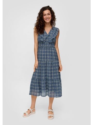 s.Oliver Kleid lang in Blau