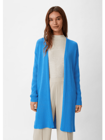 comma CI Strickjacke langarm in Blau