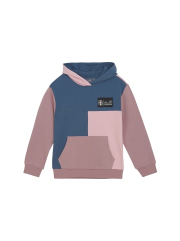 Color Kids Hoodie COSweat Colorblock in Rosa