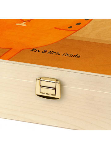 Mr. & Mrs. Panda Tee Box Fuchs Lord Design mit Spruch in Weiß