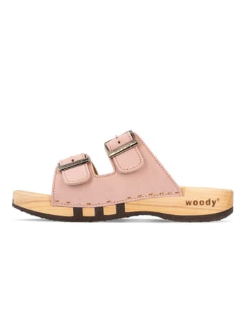 Woody Sandale in gold