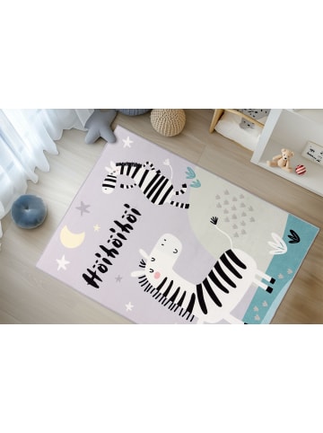 Kayoom Teppich Wonder 128 in grau - rechteckig