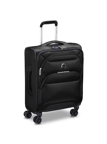 Delsey Sky Max 2.0 4-Rollen Kabinentrolley 55 cm in schwarz