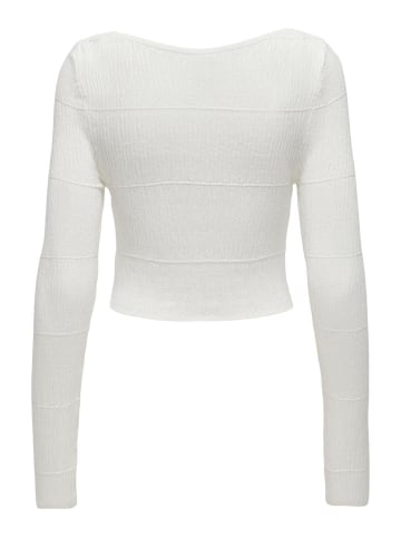ONLY Strickpullover in Cloud Dancer