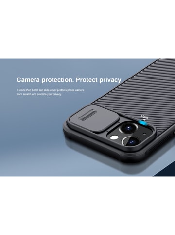 COFI 1453 Nillkin Camshield Pro Magnetic Kompatibel mit iPhone 18 Pro in Schwarz