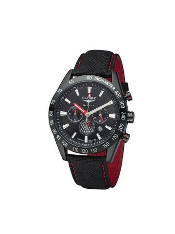 Elysee Chronograph The Race 2 in schwarz