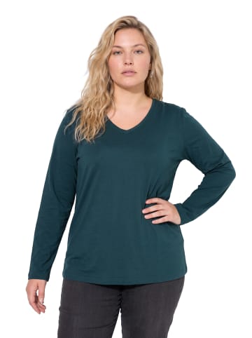Ulla Popken Shirt in nachtgrün