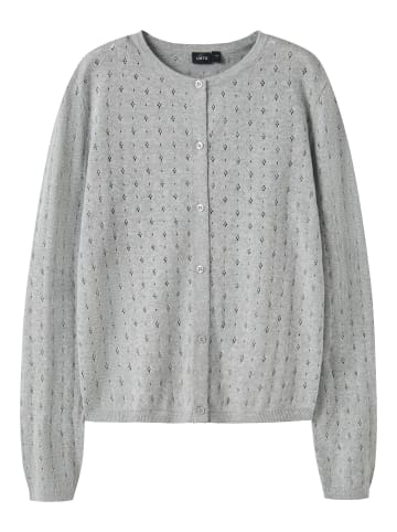 name it Strickjacke in Light Grey Melange