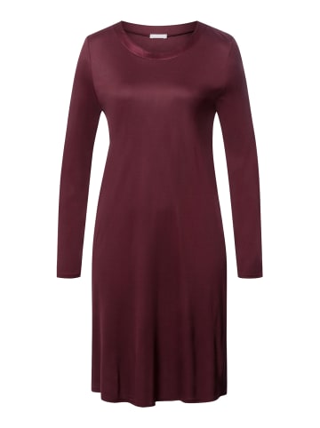 Hanro Nachthemd Grand Central in vivid brown