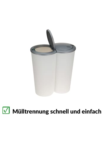 Storage Solutions Mülleimer in weiß