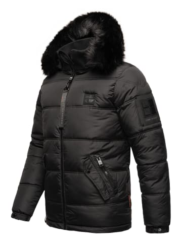 STONE HARBOUR Winterjacke Zarlaan in Black