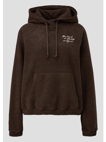 QS Sweatshirt  in  8947_dunkelbraun