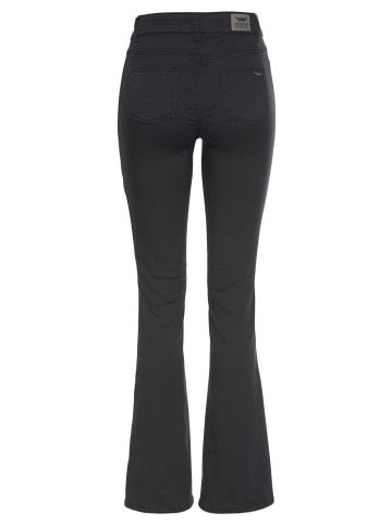 ARIZONA Bootcut-Jeans in schwarz