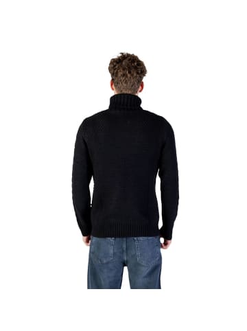 Gianni Lupo Schwarz Marabu Rollkragenpullover