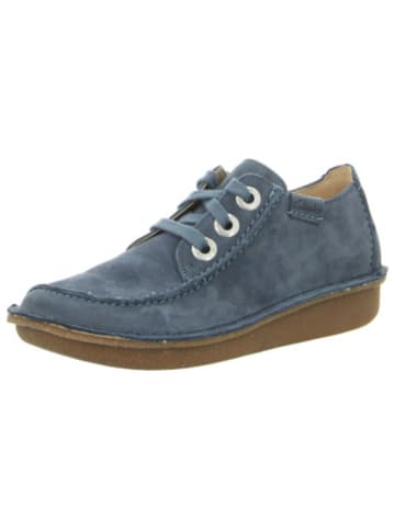 Clarks Freizeit Schnürer für Damen in unifarben in uni