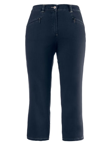 Ulla Popken Hosen in dark blue denim