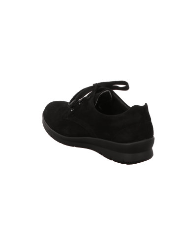 Semler Schnürschuh bequem in schwarz