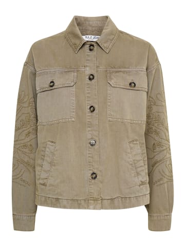 PULZ Jeans PZLAINA Jacket loose fit in Covert Green