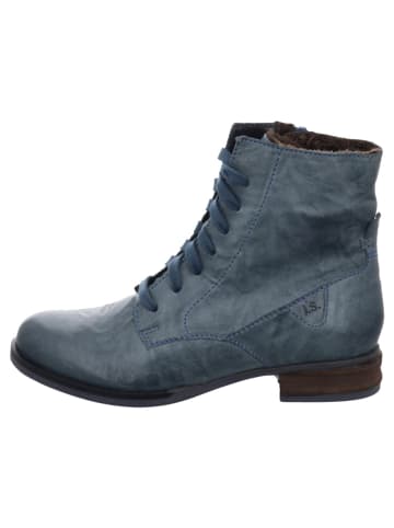 Josef Seibel Damenschnürrstiefel warm flach  in  Blau