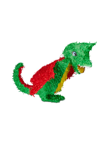 relaxdays Pinata Drache in Bunt