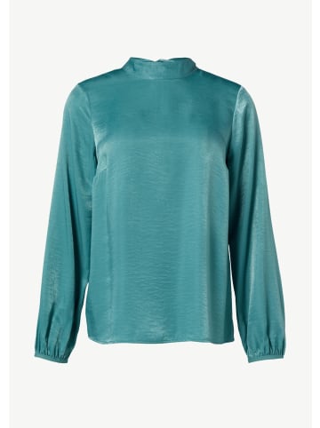 comma Bluse in 6350_türkisblau