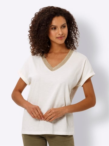 Heine Kurzarmshirt in champagner