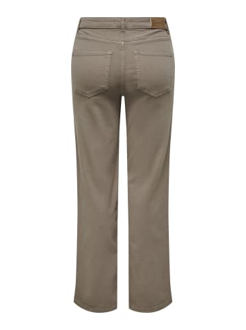 ONLY Hose mit weitem Beinschnitt in Walnut