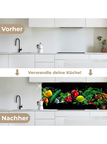 OnlyWow Küchenrückwand Gemüse