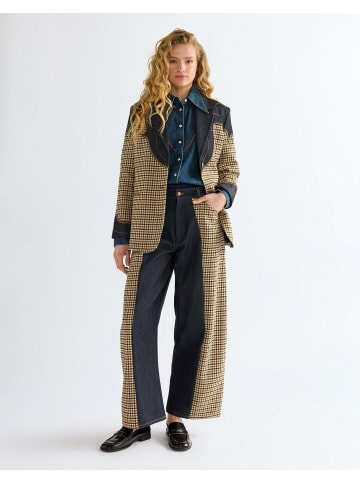 Wrangler Jeansjacke Houndstooth in Rinse